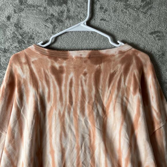 Z Supply Tempest Tie Dye Cropped Pullover Sweatshirt Size Small Loungewear New - Picture 3 of 8